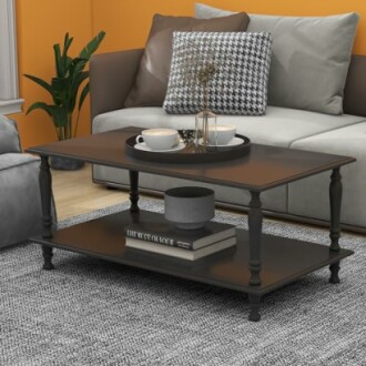 TaoHFE European Black Coffee Table